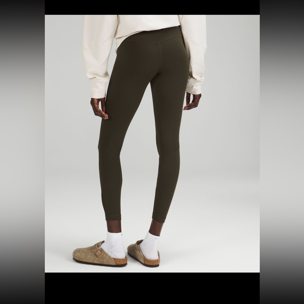 Lululemon olive green 31” size 4